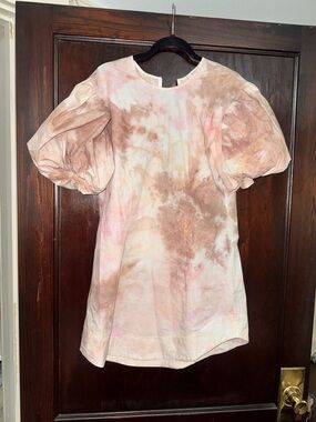 A.L.C. Pink and Brown Dress